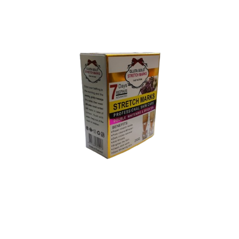 Gluta Gold Stretch Marks Soap bar for skin repair and scar removal