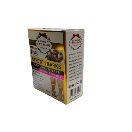 Gluta Gold Stretch Marks Soap bar for skin repair and scar removal